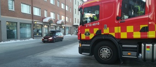 Larm om brand på restaurang