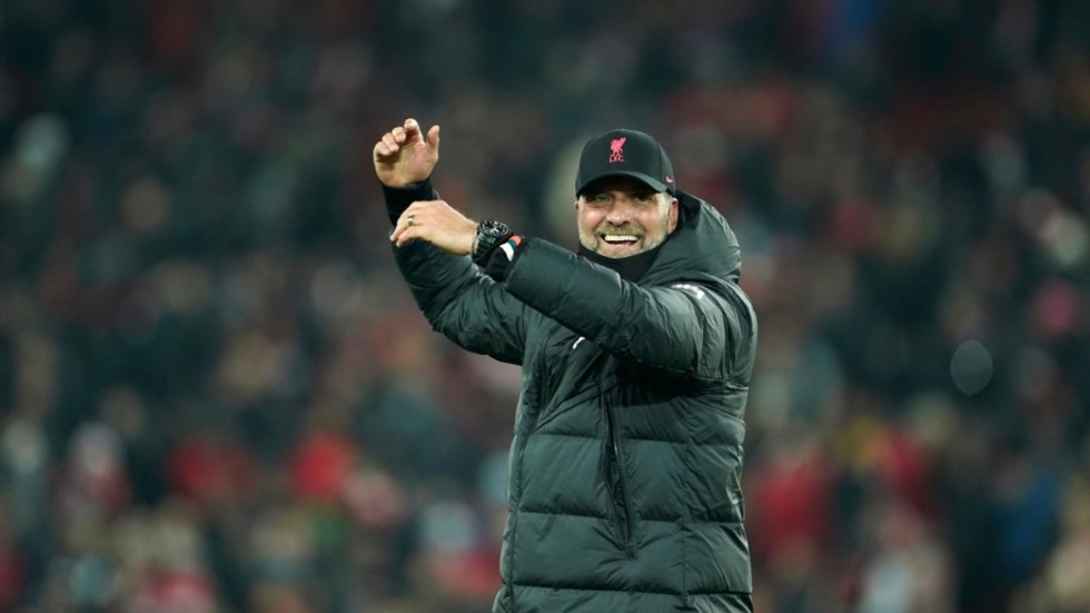 Liverpooltränaren Jürgen Klopp berättade att fyra av lagets spelare återvänt till träning. Arkivbild.