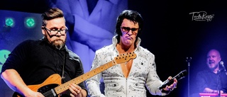 Fredrik från Släppträsk kommer med Elvis till Skellefteå