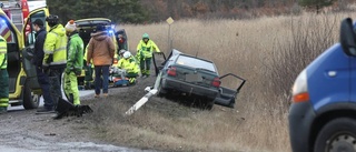 Svår kollision på Händelö