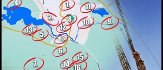 16 områden i fokus – 1 000 bostäder – här planeras Gällivares nya bostadsområden