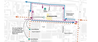 Delar av Kanalgatan stängs av – Kulturhuset förbereds