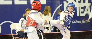 Full fart i Eddahallen när Norrlandscupen i taekwondo avgjordes