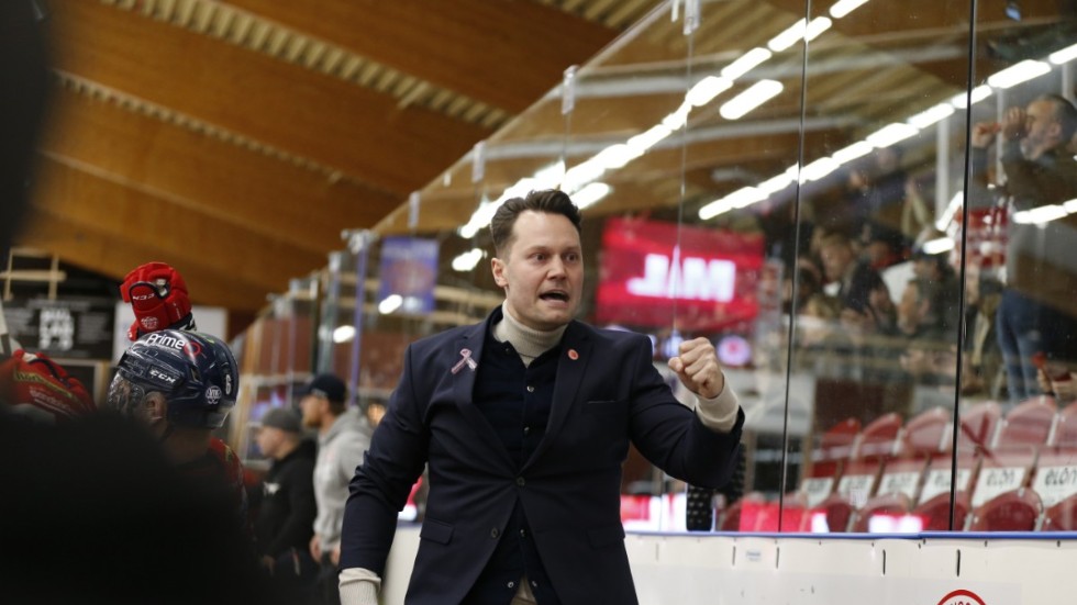 Martin Gudmundsson kunde jubla sedan VIK besegrat Mora efter förläningen.
