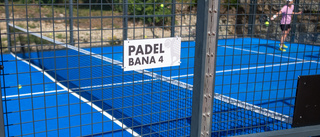 Padelsporten är på väg att göra entré i Slite, och det med besked: ”Inga grannar som kan störas”