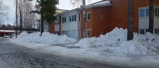 Snöhögar täckte utsikten för åldringar på Mjölkudden