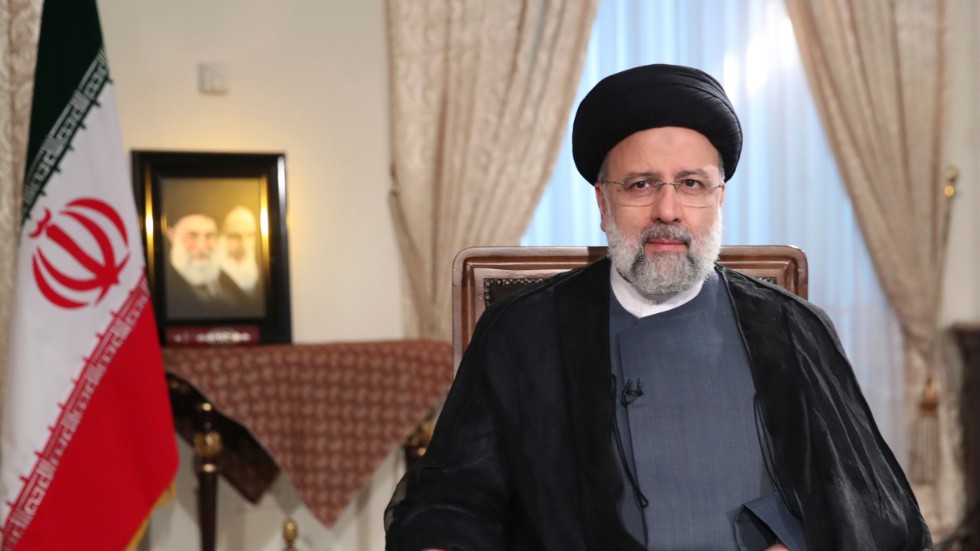 Irans president Ebrahim Raisi. Arkivbild.