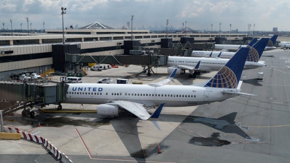 Trafiken blir snart mer intensiv vid Newarks internationella flygplats i New Jersey i USA. Arkivbild.