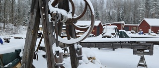 Lite som en skulpturpark i snö