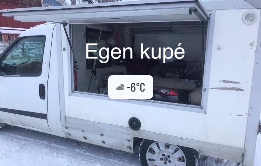 Insändarskribenten har sänt in denna bild med bildtexten: Min bostad.