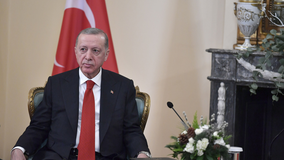 Turkiets president Recep Tayyip Erdogan. Arkivbild.