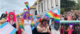 Folkfest när Nyköping pride tog över staden