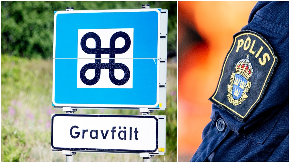 Polisen larmades till en forntida gravplats utanför Märsta där en kvinna sågs gräva. Nu misstänkts hos för fornminnesbrott.