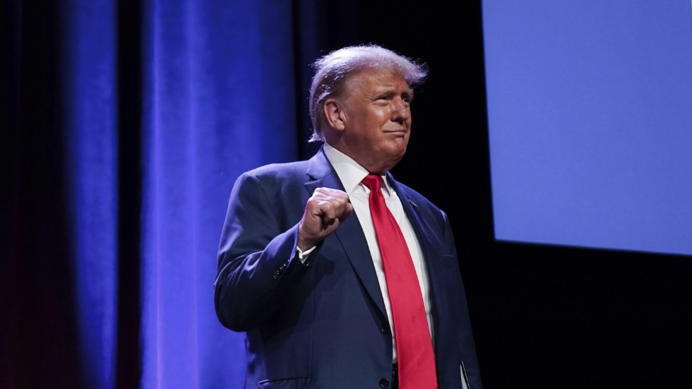 Donald Trump åtalas – igen. Arkivbild.