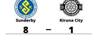 Storseger för Sunderby hemma mot Kiruna City