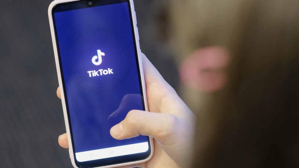 Sociala medie-appen Tiktok riskerar fortfarande ett förbud i USA. Arkivbild.