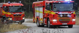 Brand i elskåp kunde släckas snabbt