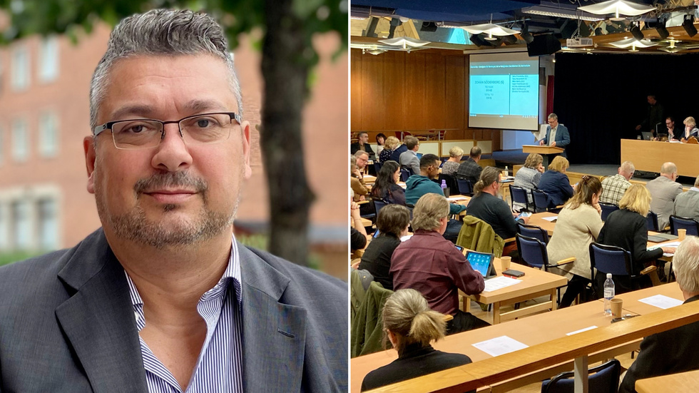 Gruppledare Mica Vemic är gruppledare för det minst aktiva partiet (SD) i Katrineholms fullmäktige. 