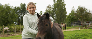 14-åriga Lovisas kometkarriär – hoppat sig till mästerskapsnivå