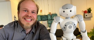 Fredriks AI-robot har fått jobb på Flygvapenmuseet