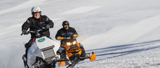 Så ser prototypen för eldrivna snöskotern från Jörn ut