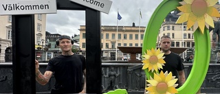 Nu byggs sommargågatan i Linköping upp igen