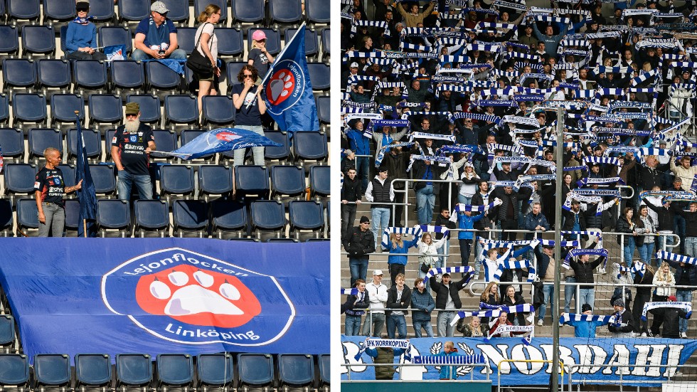 LFC-fansen får förstärkning för att stå upp emot IFK-supportrarna.