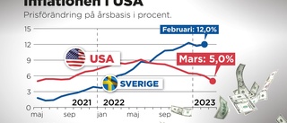 Billigare energi pressar USA-inflation