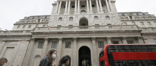 Bank of England varnar för negativ inflation