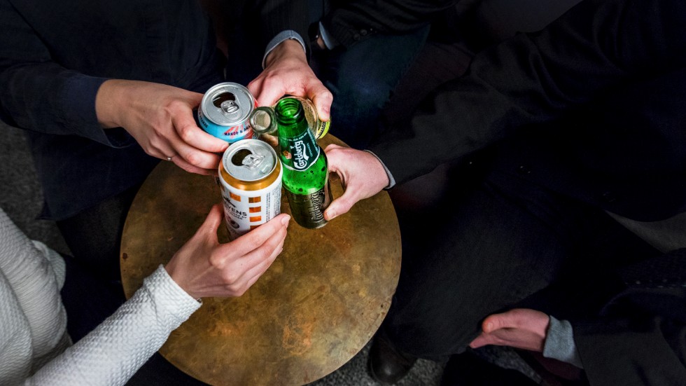 Tre män stal öltunnor till sin fest