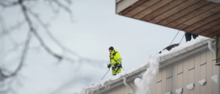 Vite kopplat till takskottning utan skyddsutrustning