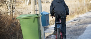 Sårbar soptömning med förhinder