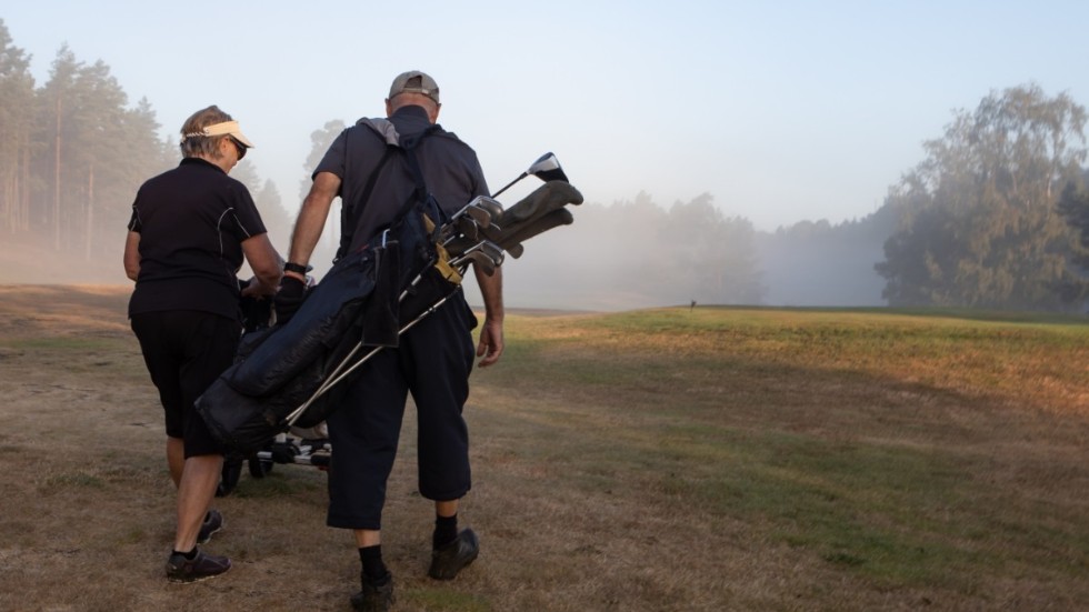 Golfen, sporten som fått ett stort uppsving under pandemin.