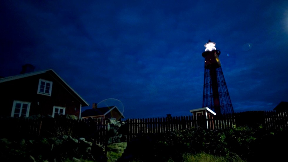 En person isoleras i fyren Pater Noster på Hamneskär under Göteborgs filmfestival. Arkivbild.