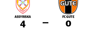 FC Gute förlorade borta mot Assyriska