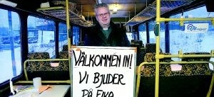 Här bjuds på kaffe 
- och gemenskap