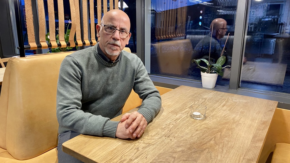 Samir Pasha känner sig illa behandlad av kommunen. 