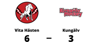 Seger med 6-3 för Vita Hästen mot Kungälv