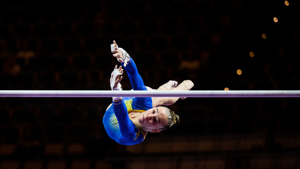 EGF-gymnasten Nathalie Westlund kom under helgens världscup i Kairo på en imponerande sjätteplats.