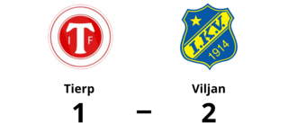 Tierp föll med 1-2 mot Viljan