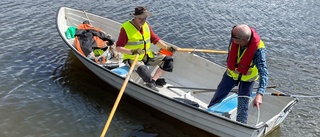 Så mycket skräpar Mariefredsborna ner längs vattnet