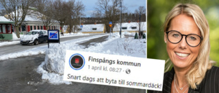 Udda uppmaningen mitt i snökaoset: Byt till sommardäck! 