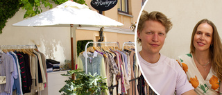 De öppnade secondhand-butik på Vinäger