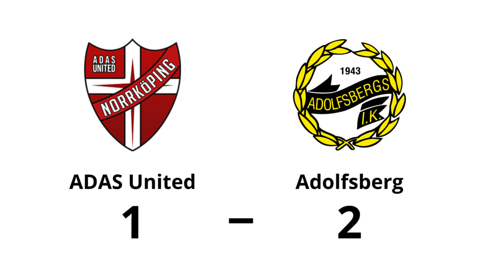 ADAS United förlorade mot Adolfsbergs IK