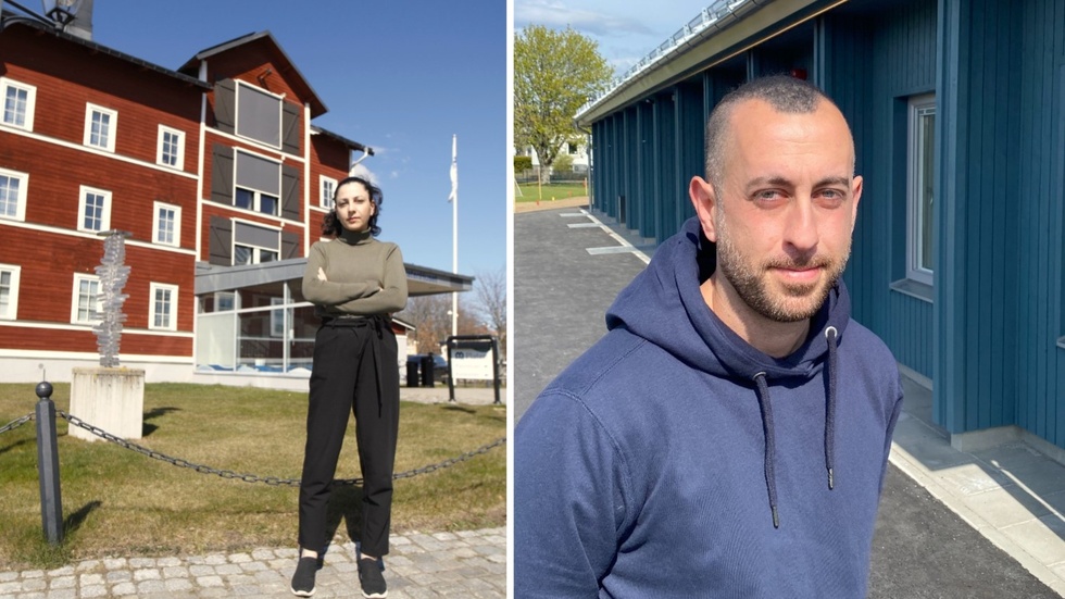 LSW:e Johannes Utay och Lara Kheiroujan från Bostadsstiftelsen Platen har skrivit ett samverkansavtal med varandra där tanken är att de ska arbeta för att främja integrationen i kommunen.