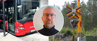 Tåg körde nästan på buss: "En allvarlig händelse"