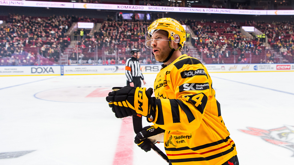 Oscar Lindberg var en härförare i segern mot Malmö.