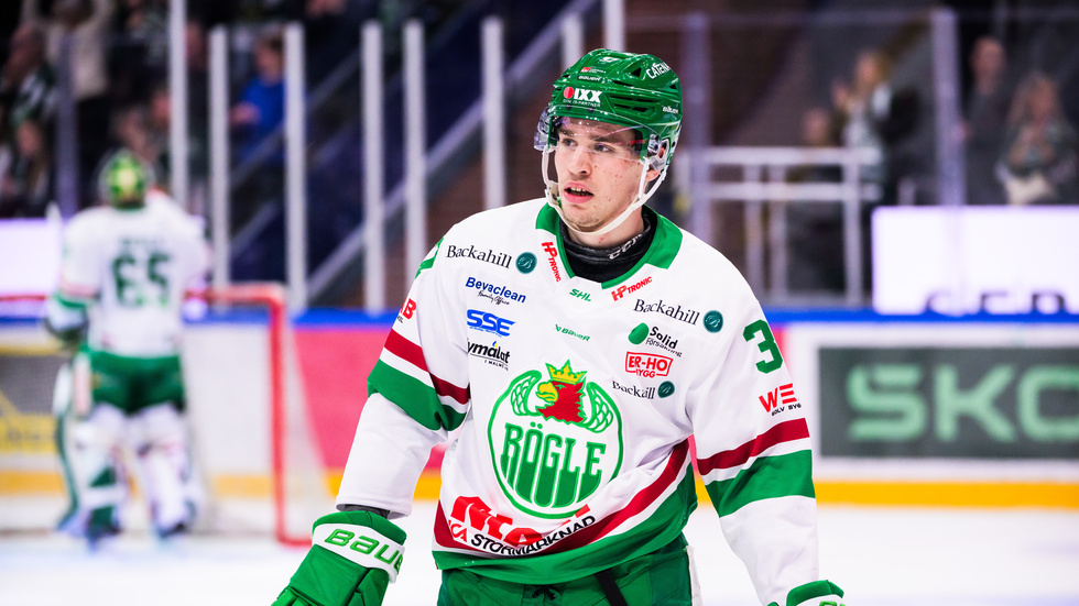 Albin Sundsvik bytte till Rögle i år. Även han är i sin andra raka SM-final.