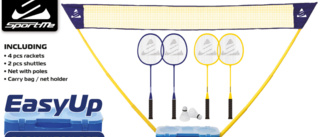 Badmintonset Easy Up 