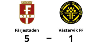 Färjestaden för tuffa för Västervik FF - förlust med 1-5